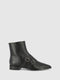 Botins com Fecho em Preto